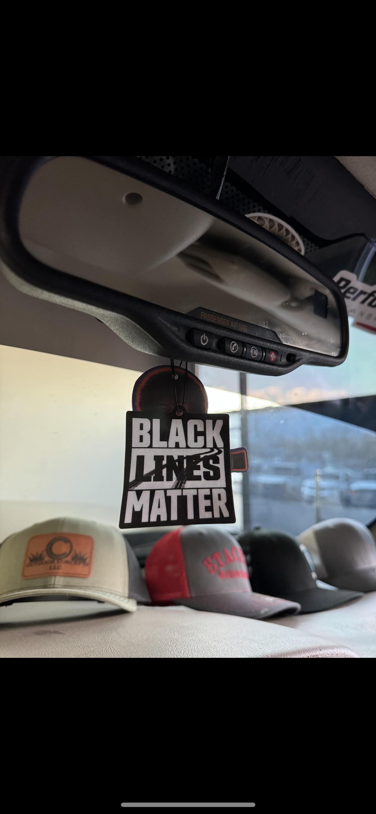 Air Freshners Black Lines Matter