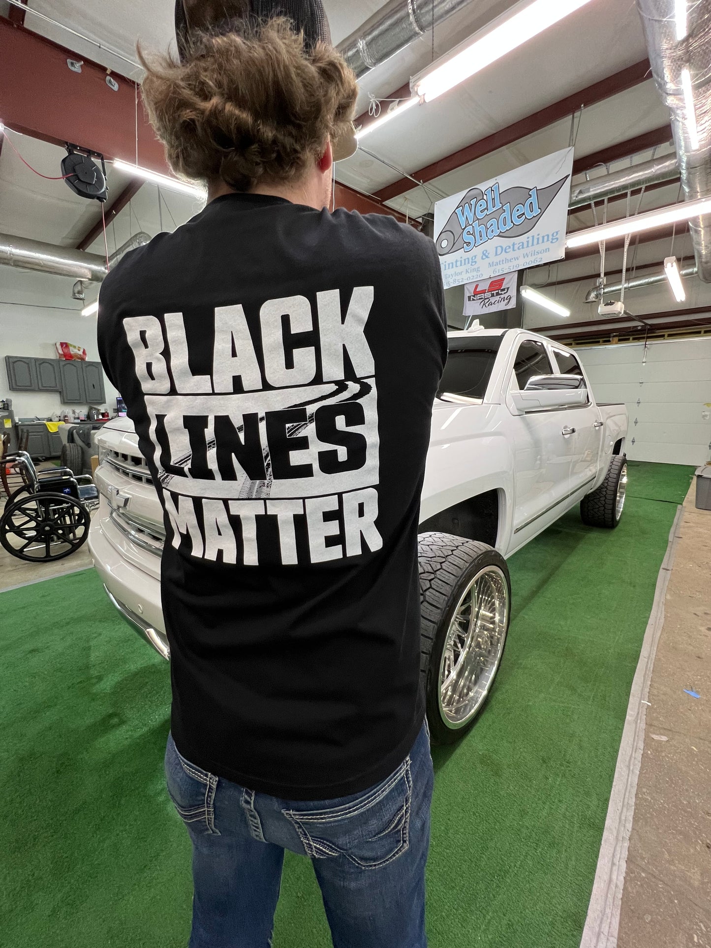 Black Lines Matter T-Shirt