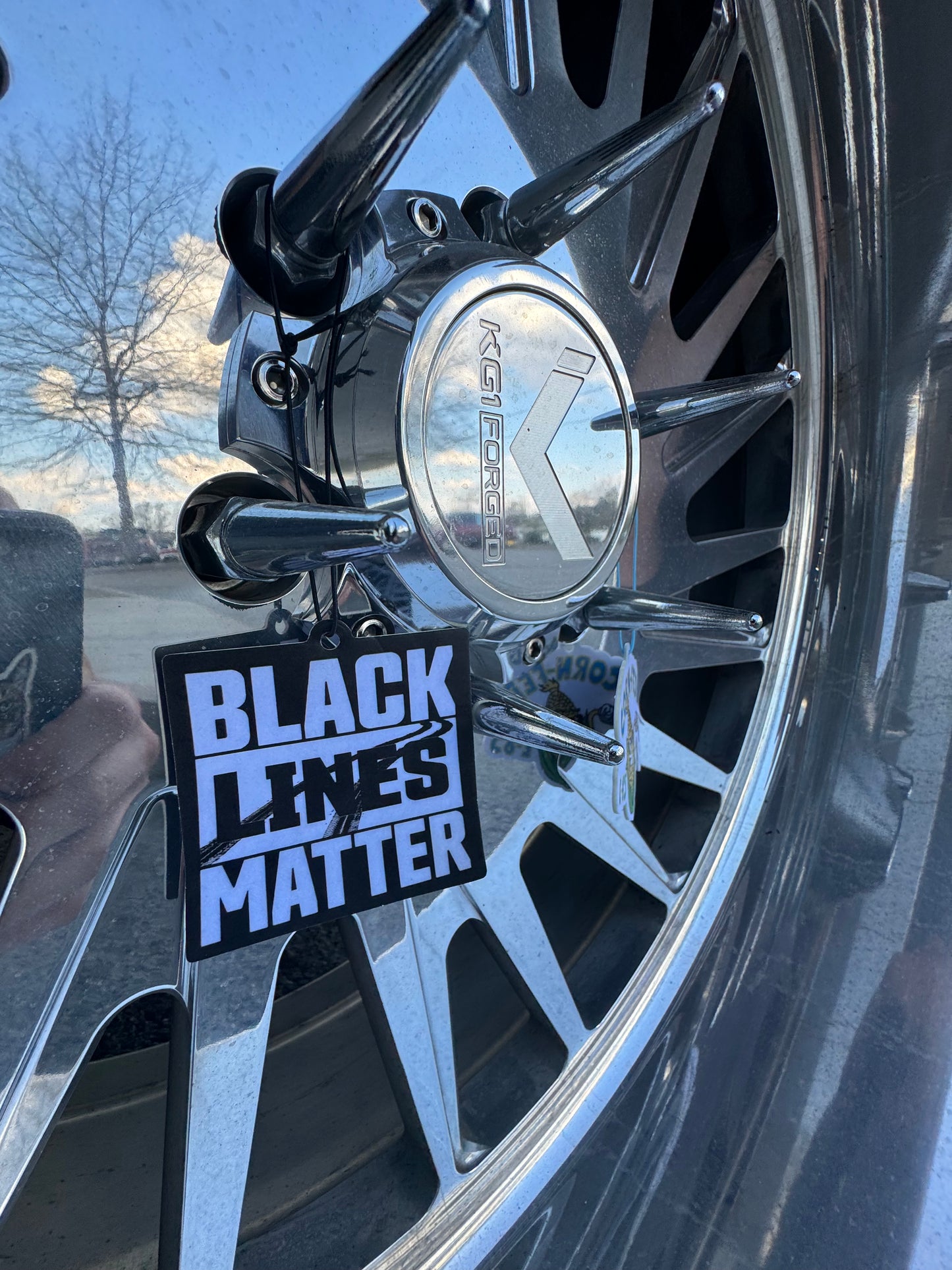 Air Freshners Black Lines Matter