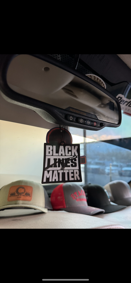 Air Freshners Black Lines Matter