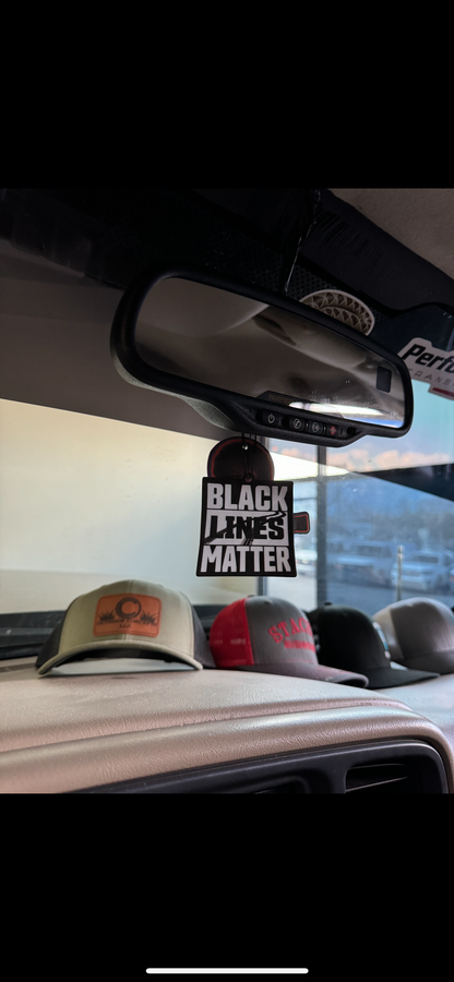 Air Freshners Black Lines Matter